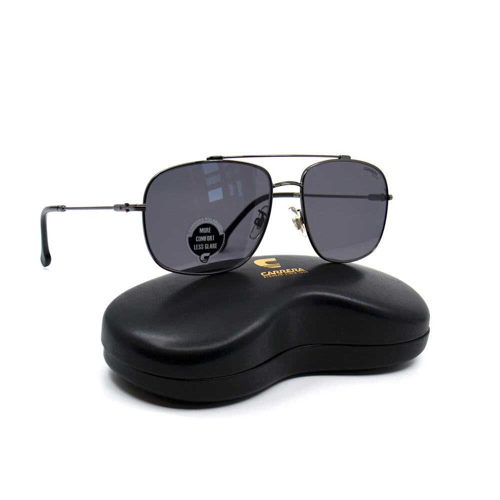 BRAND NEW CARRERA 1024/S ROSE GOLD GREY MIRROR AVIATOR SUNGLASSES - Picture 11 of 11